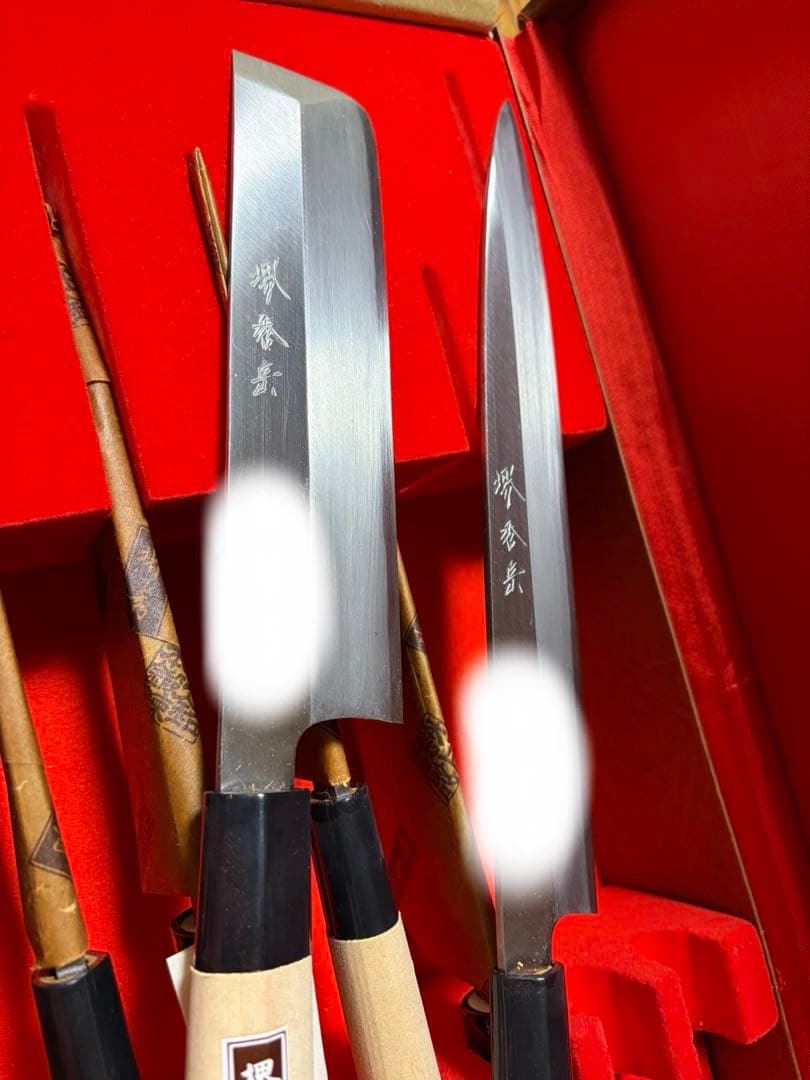 秀岳　和包丁　御料理包丁　6本セット　新品未使用　日本料理