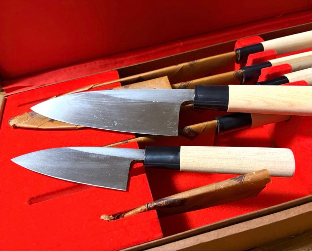 秀岳　和包丁　御料理包丁　6本セット　新品未使用　日本料理