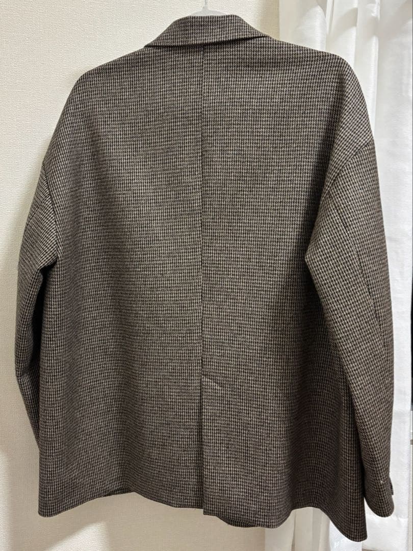 NOBLE オーバーサイズチェックジャケット