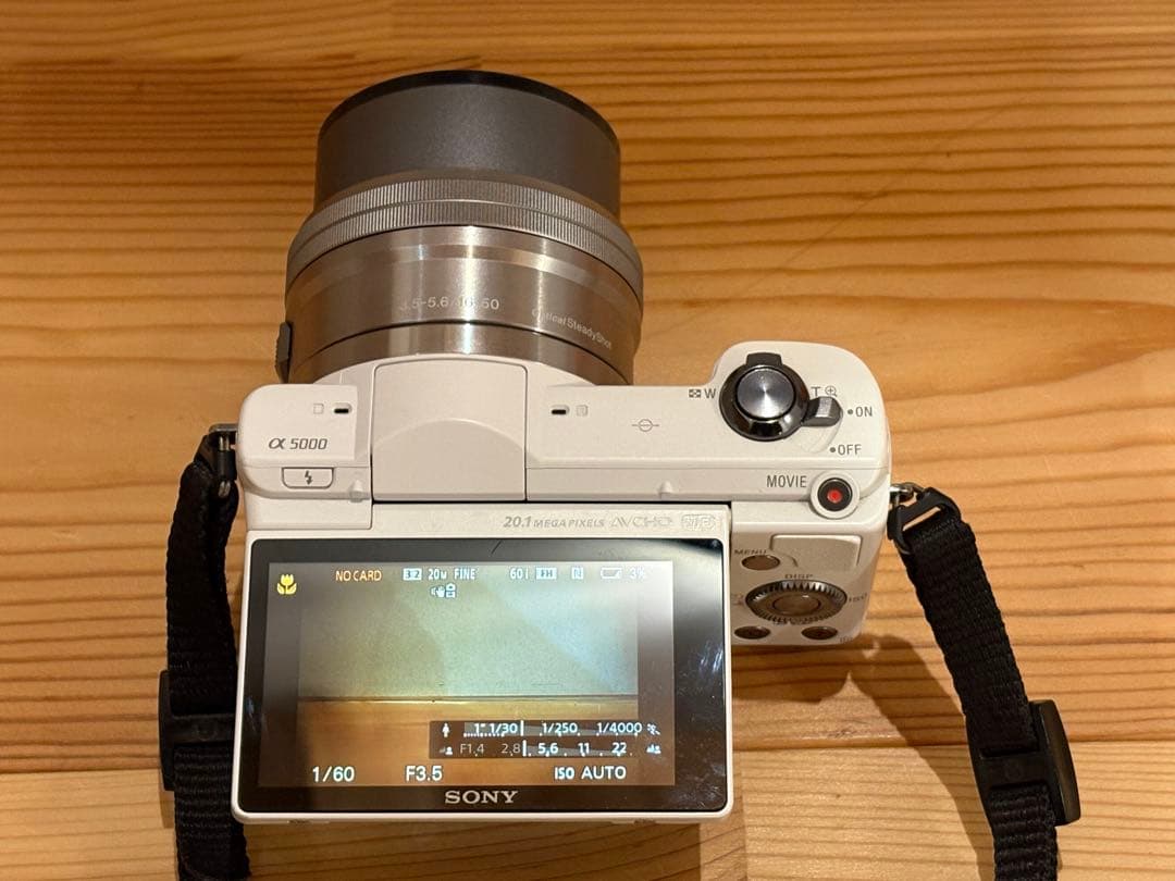 SONY α5000 デジタル一眼カメラ