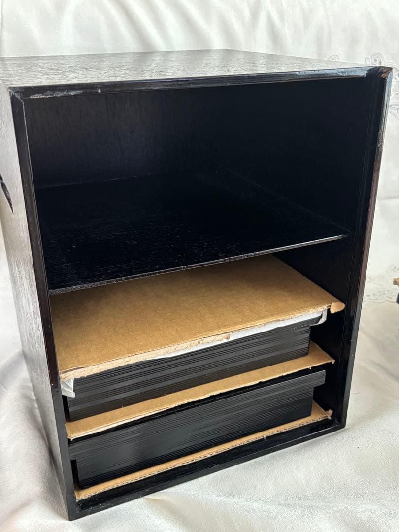 松花堂弁当箱5客セット　外木箱入