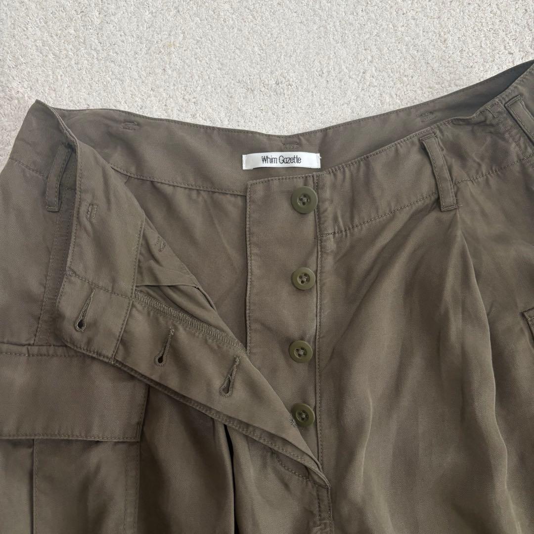25SS Whim Gazette(ウィム ガゼット) ミリタリーパンツ　38