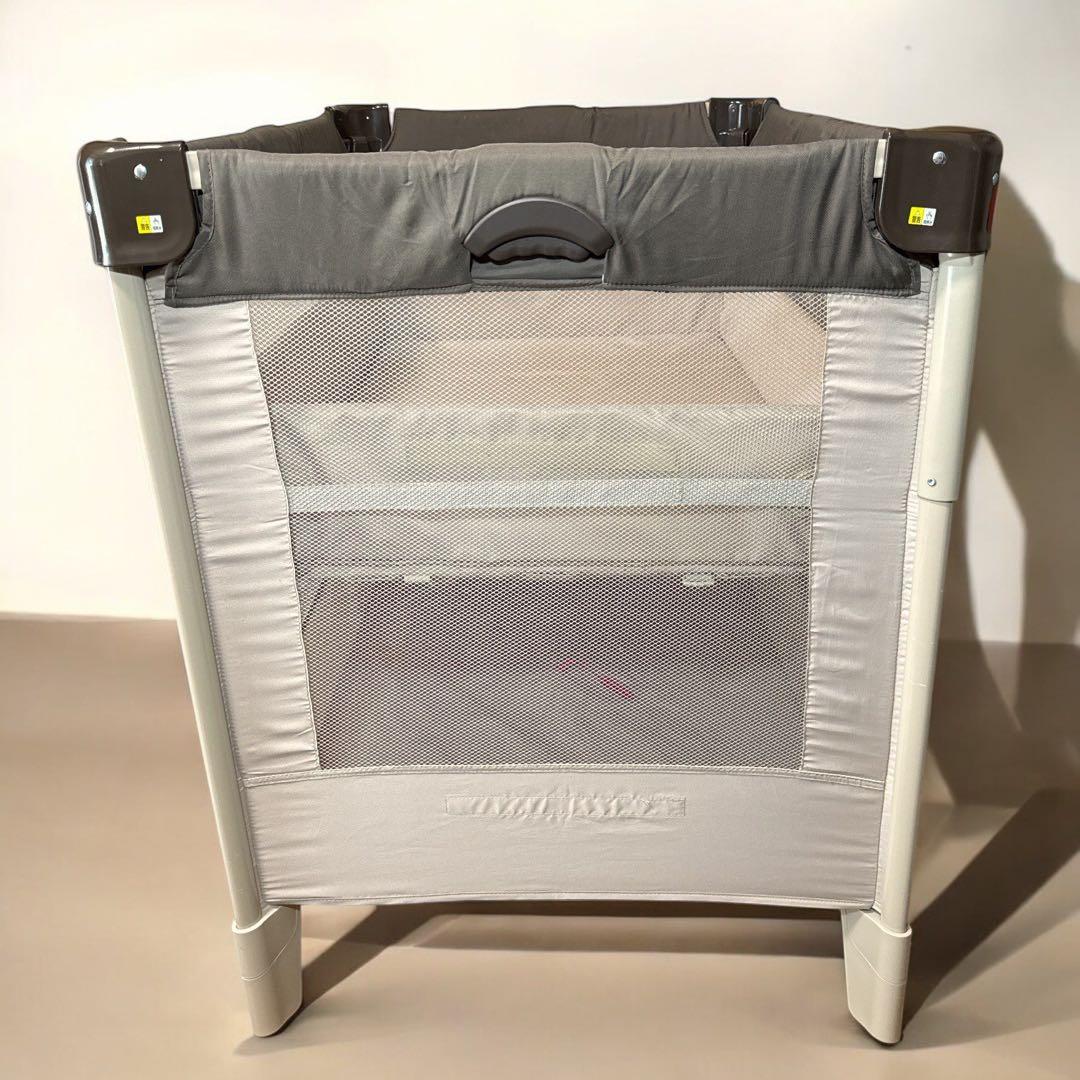 【美品】アップリカ ココネルエアー ベビーベッド ココア　66041