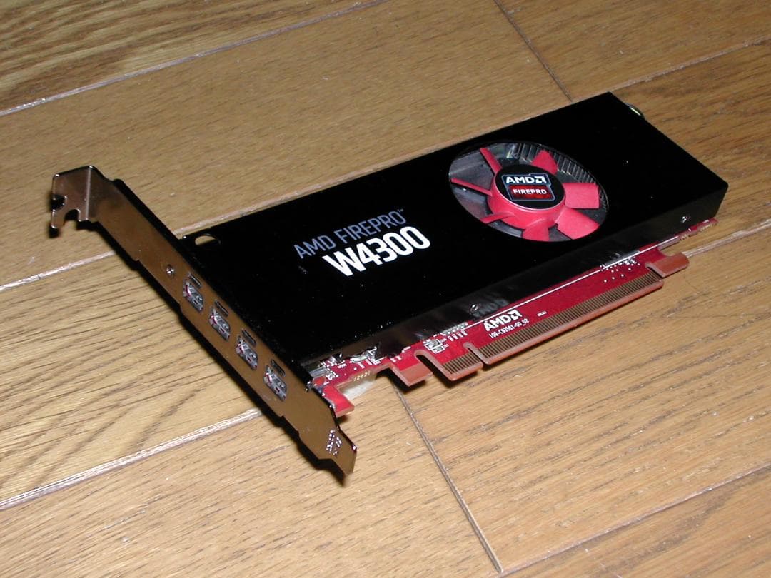 AMD　FirePro W4300　ロープロファイル対応グラボ