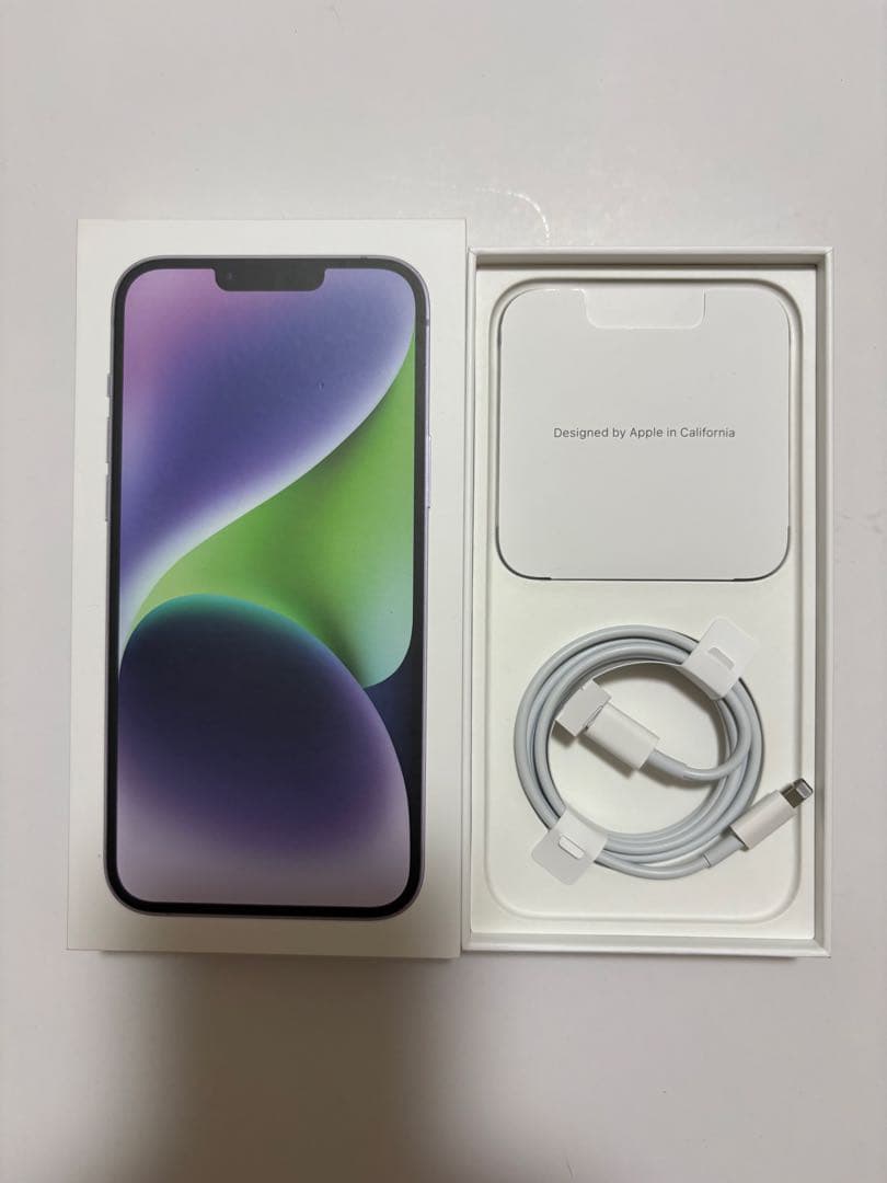 Apple iPhone 14plus パープル 本体