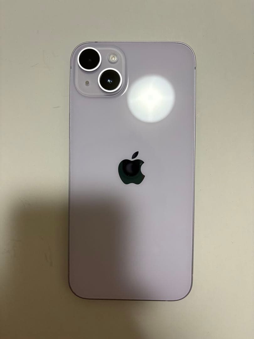 Apple iPhone 14plus パープル 本体