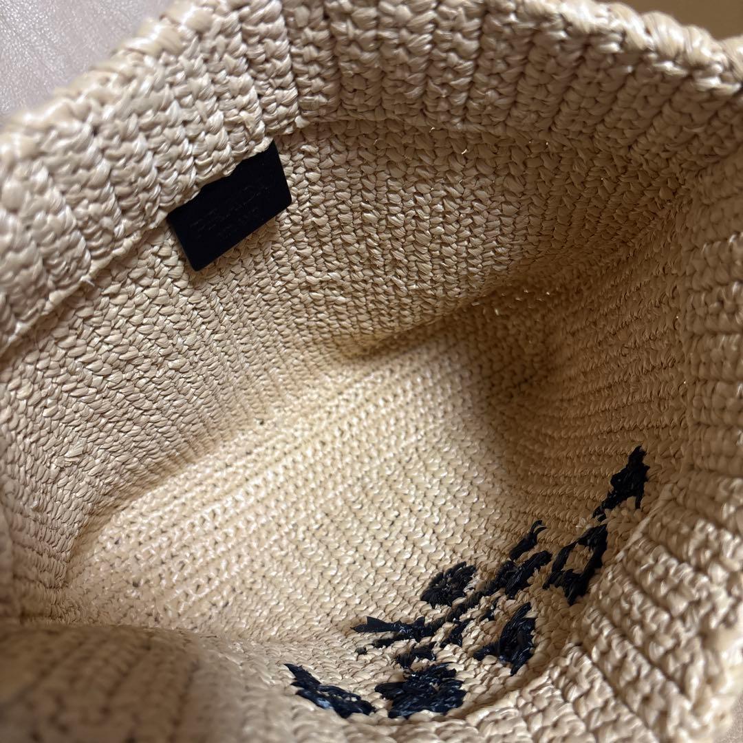 ‼️美品‼️PRADA スモールクロシェトートバッグ