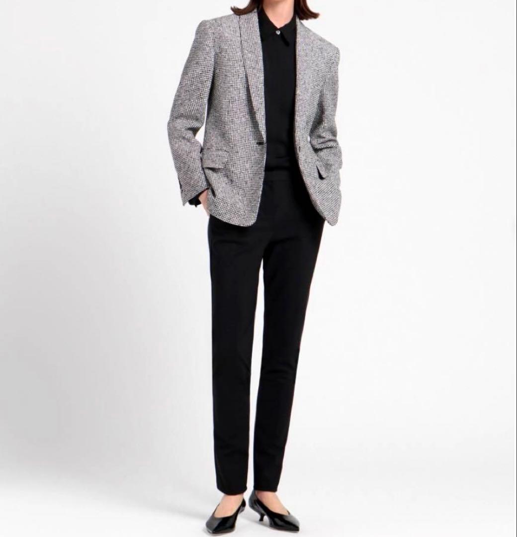 23AW 極美品 セオリー ジャケット 千鳥格子 テーラード