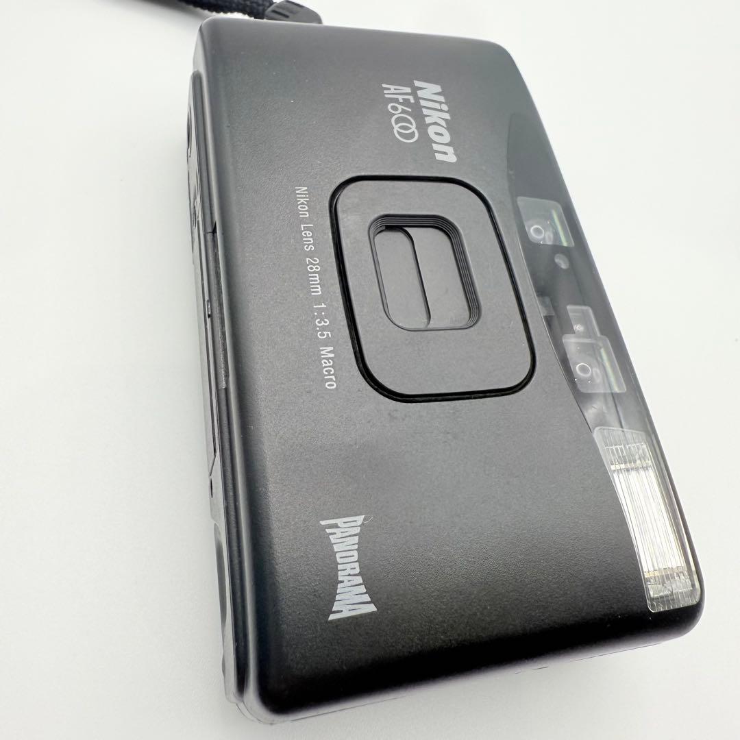 【完動品】 Nikon AF600 コンパクトフィルムカメラ 動作確認済