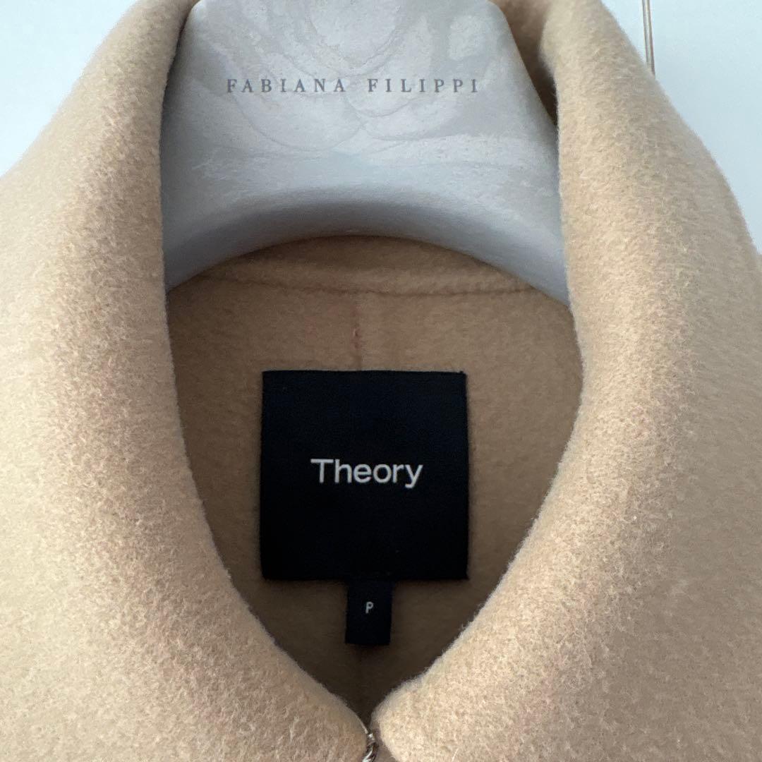 セオリー　アウター　キャメルウールコート