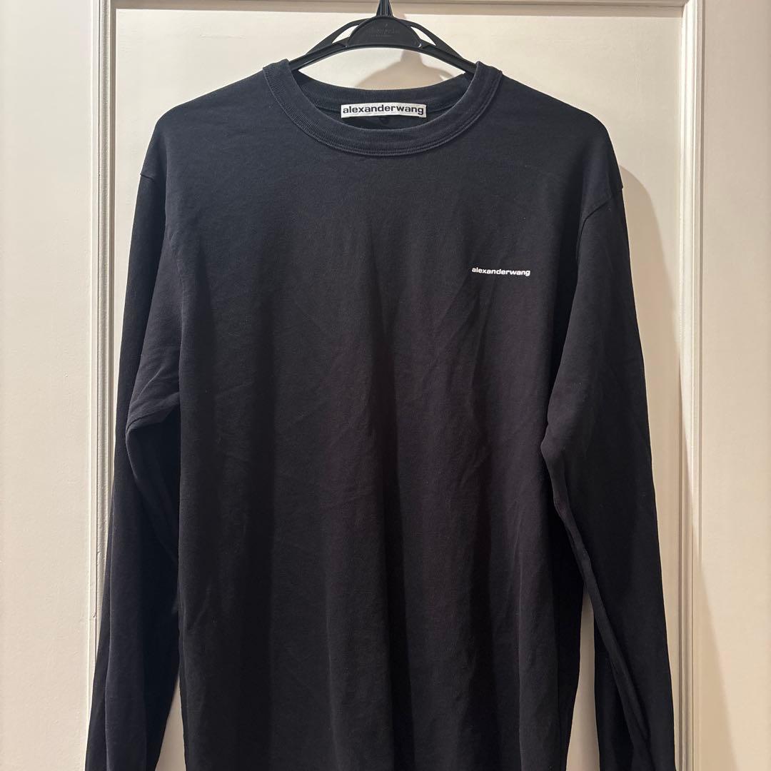 alexanderwang ブラック長袖Tシャツ