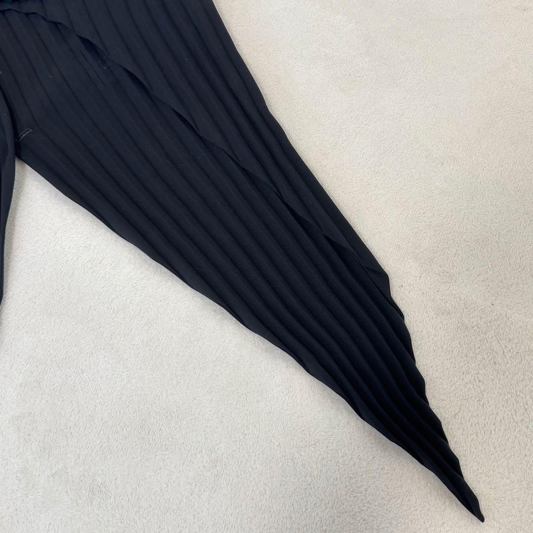 極美品✨ISSEY MIYAKE プリーツ　変形　ブラック　チュニック