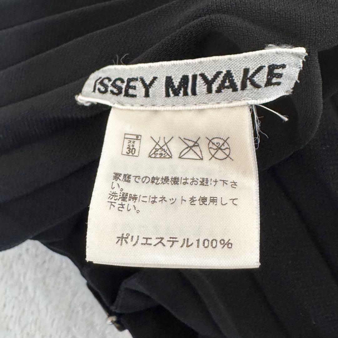 極美品✨ISSEY MIYAKE プリーツ　変形　ブラック　チュニック
