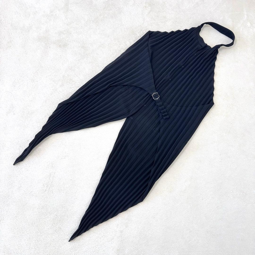 極美品✨ISSEY MIYAKE プリーツ　変形　ブラック　チュニック