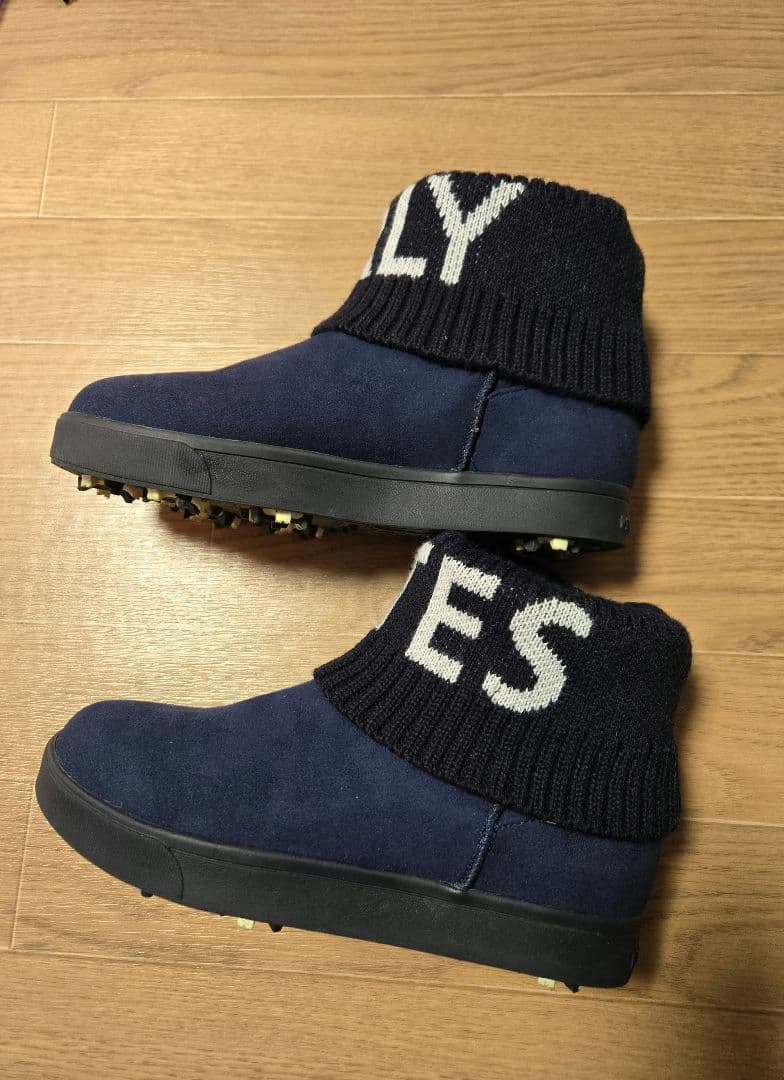 ❣️美品❣️PGパーリーゲイツレディースプーツタイプゴルフシューズ❣️22.5