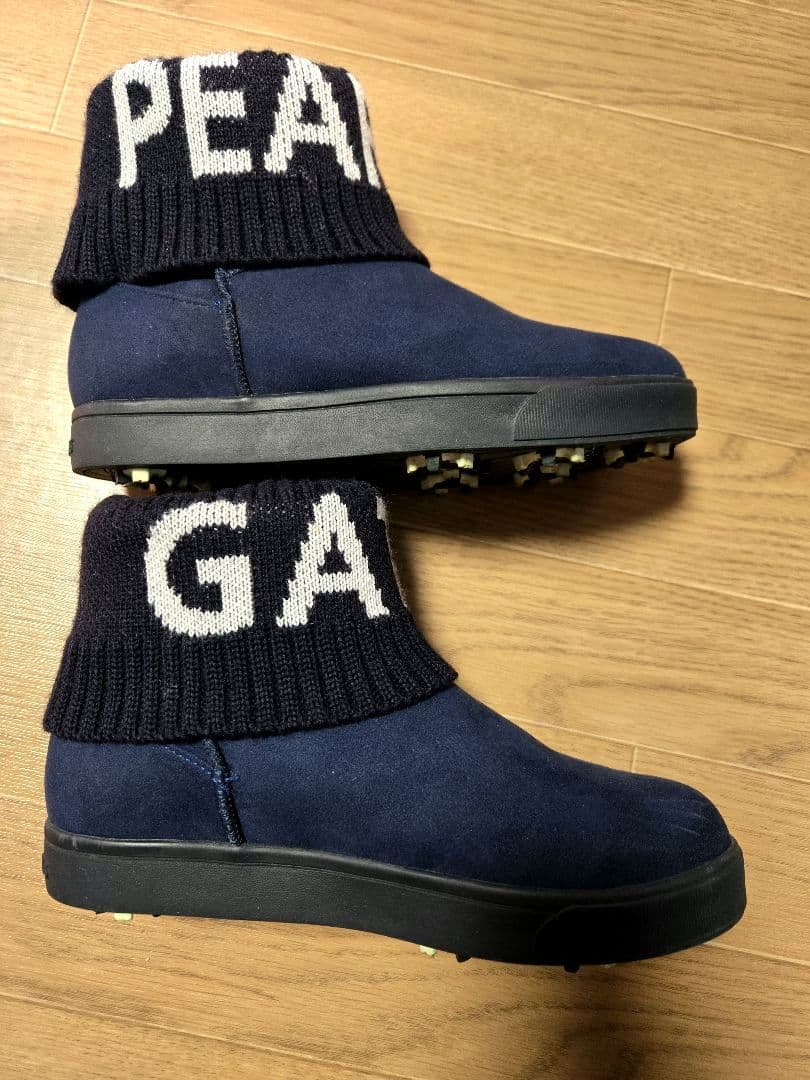 ❣️美品❣️PGパーリーゲイツレディースプーツタイプゴルフシューズ❣️22.5
