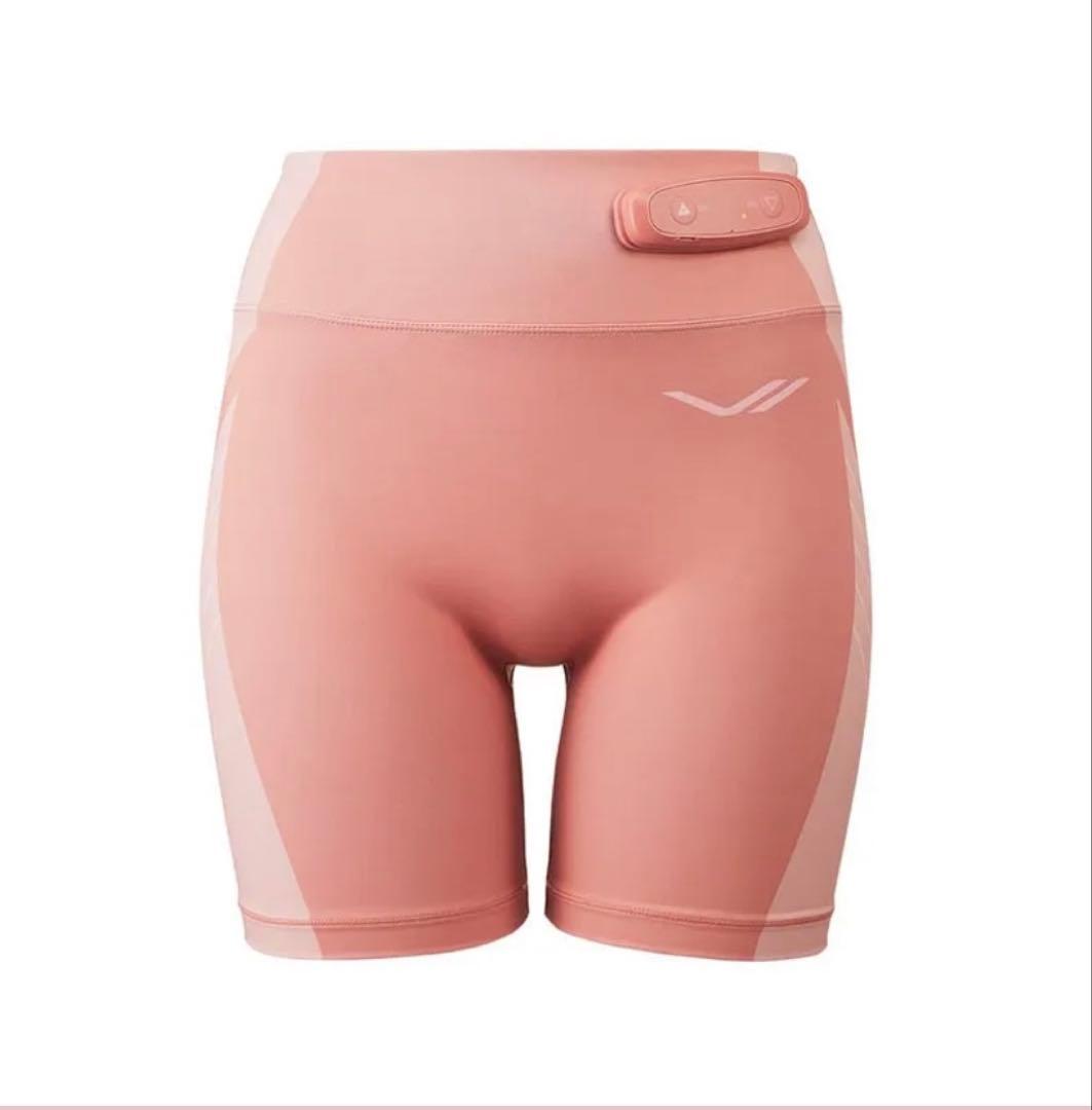 フィット感のあるピンクショートパンツ