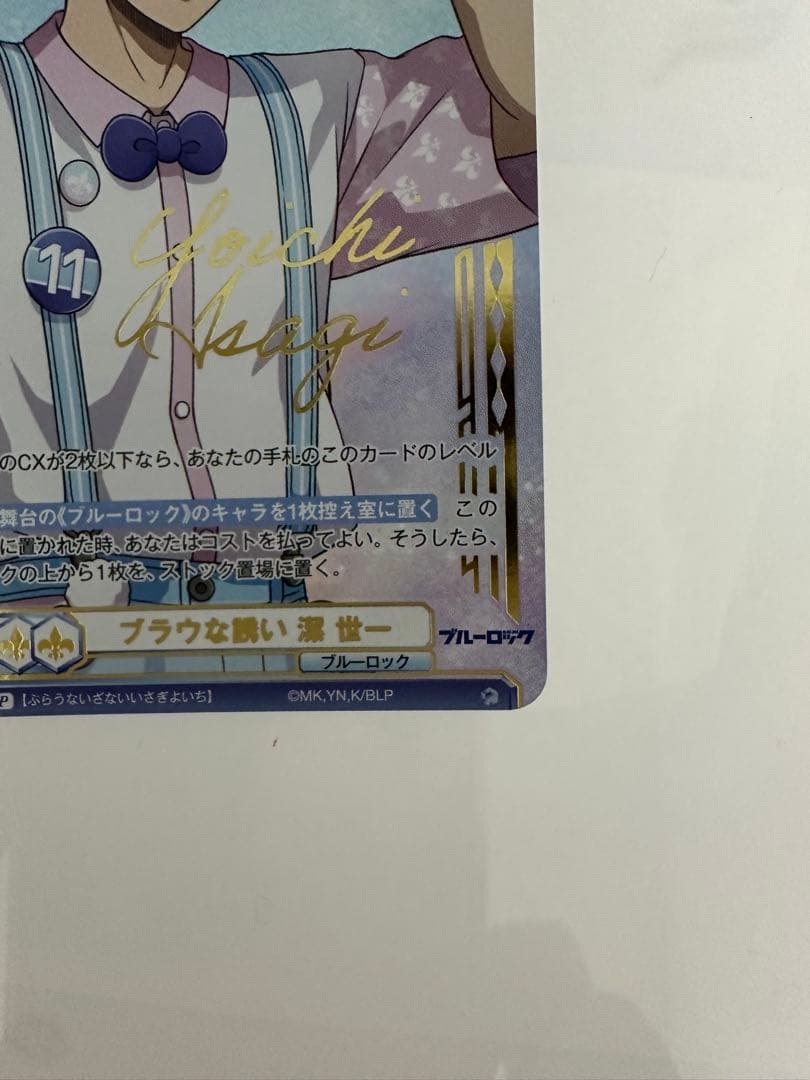 ヴァイスシュヴァルツブラウ　ブルーロック　ブラウな誘い　潔　世一　SSP