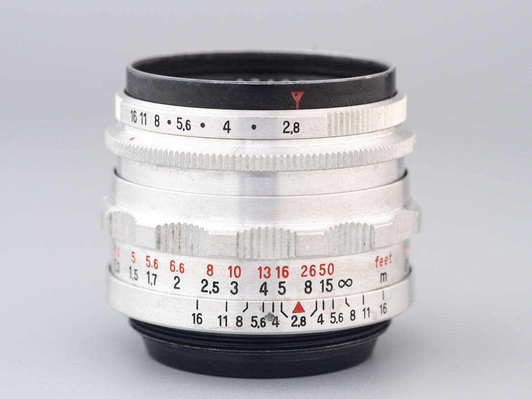 Carl Zeiss Jena Tessar 2.8/50 M42マウント