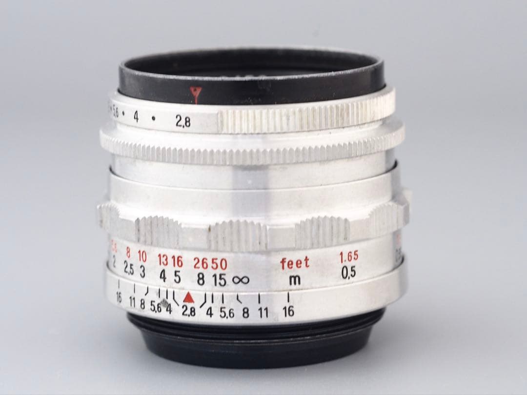 Carl Zeiss Jena Tessar 2.8/50 M42マウント