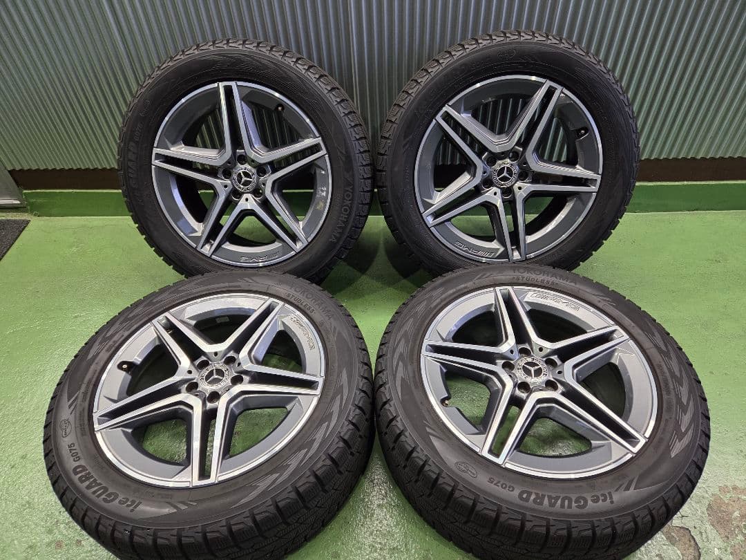 W167ベンツ GLE400dスタッドレスタイヤ AMG20インチ ホイール美品