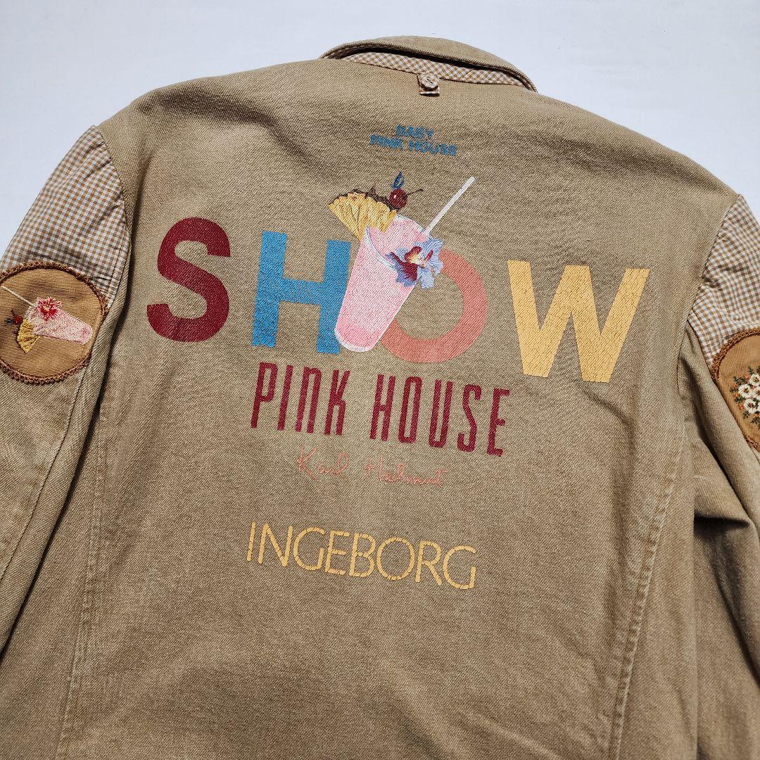 希少✨ピンクハウス PINK HOUSE テーラードジャケッ刺繍 カクテル