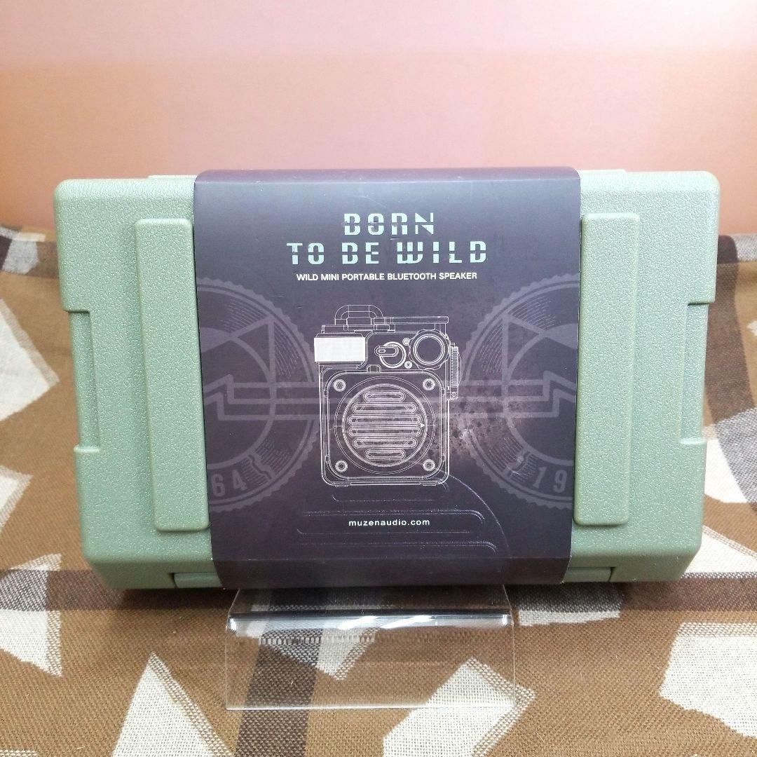 MD-1047-308☆MUZEN ワイドミニ ブルートゥーススピーカー