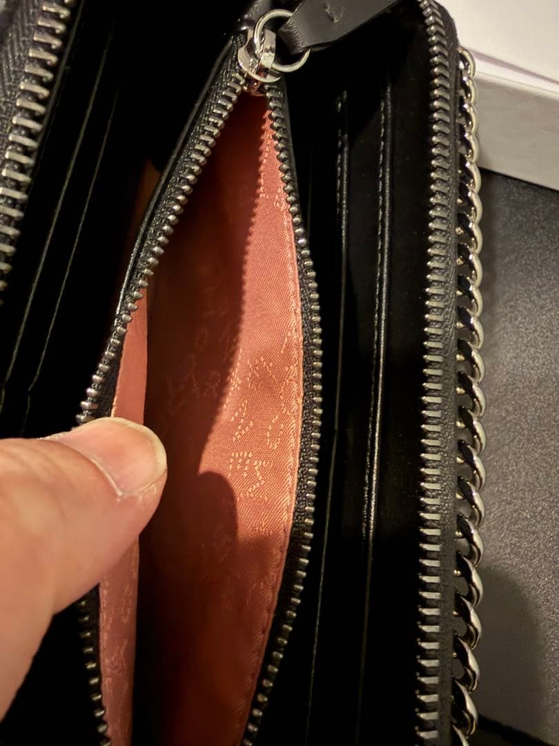 【極美品】ステラマッカートニー ファラベラ ジップアラウンド ロングウォレット