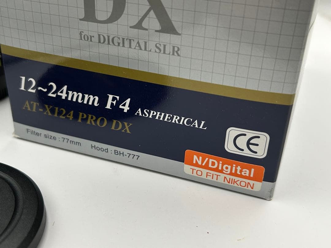 Tokina AT-X 124 PRO DX レンズ　NIKON Fマウント