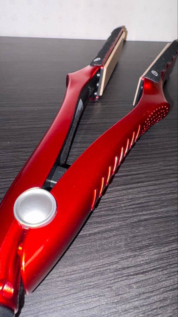 ラディアント シルクプロアイロンLM-125-R（28mm／レッド）　ストレート