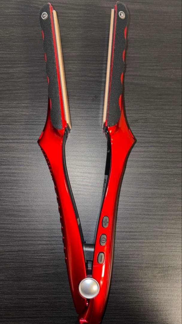 ラディアント シルクプロアイロンLM-125-R（28mm／レッド）　ストレート