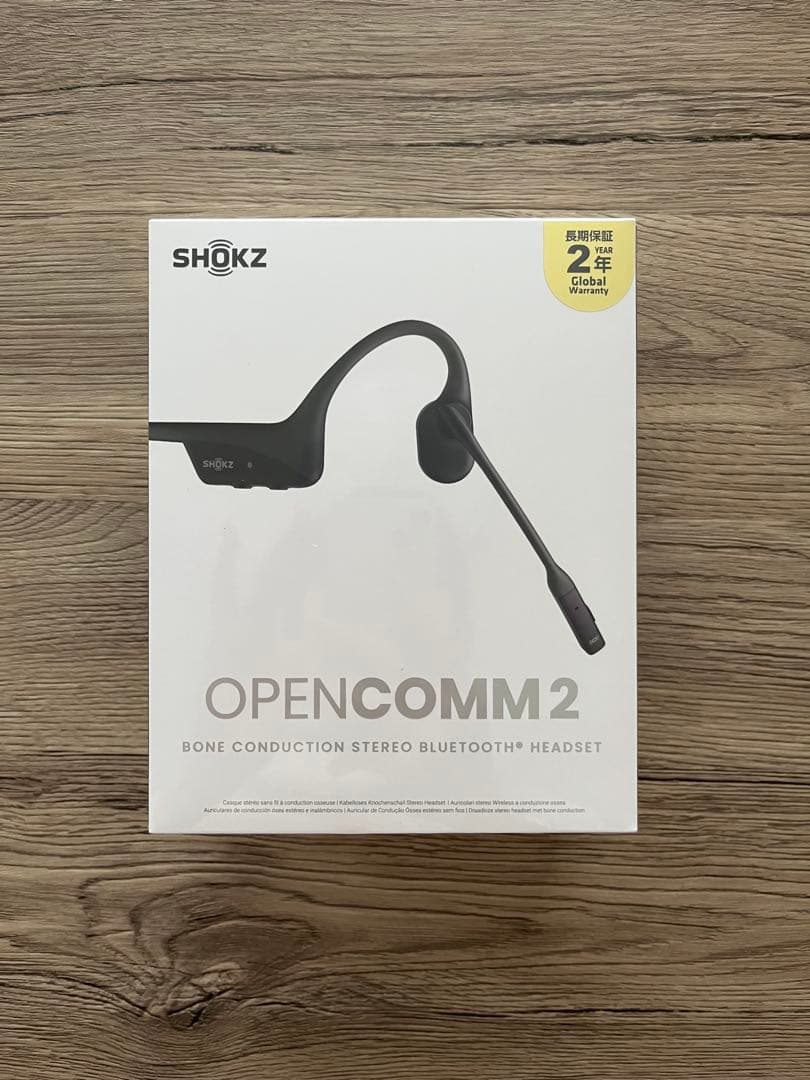 SHOKZ OPENCOMM 2 ブラック