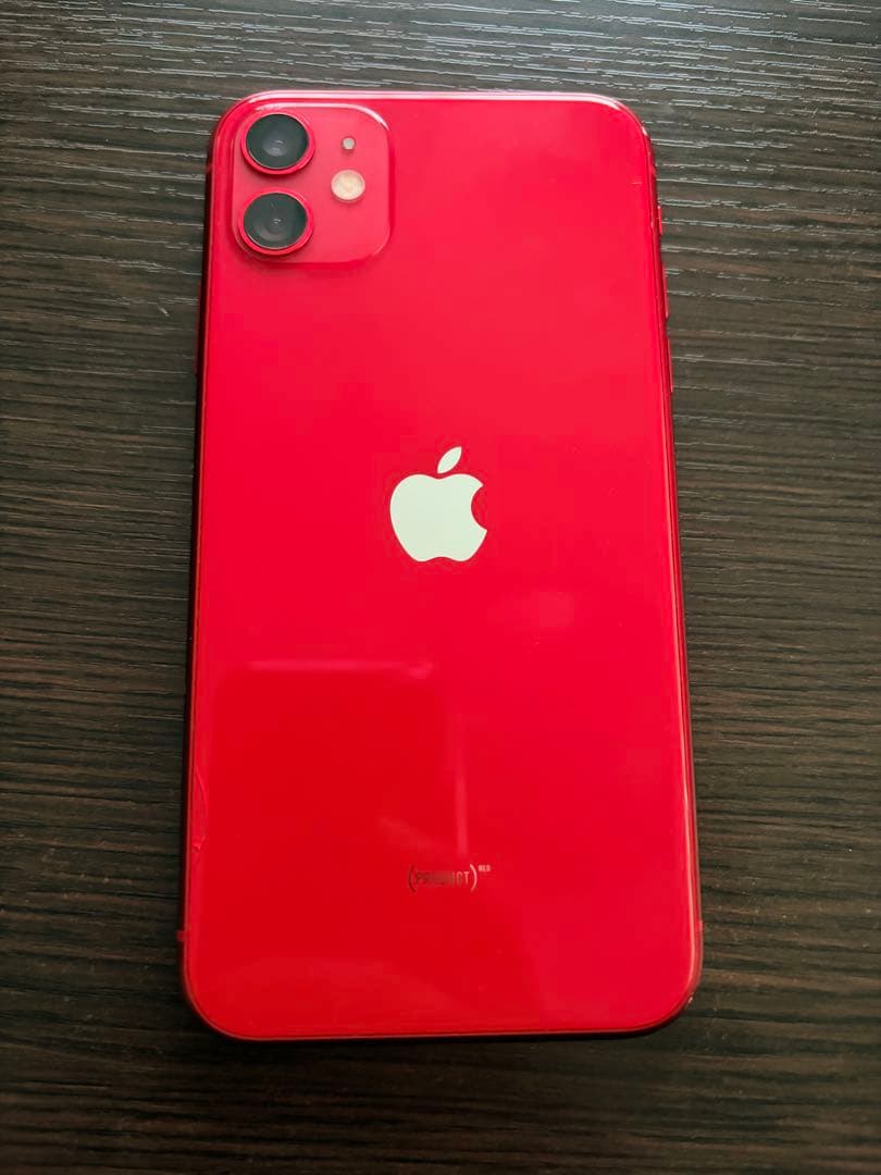 Apple iPhone 11 本体 256GB 赤 SIMロック解除済み