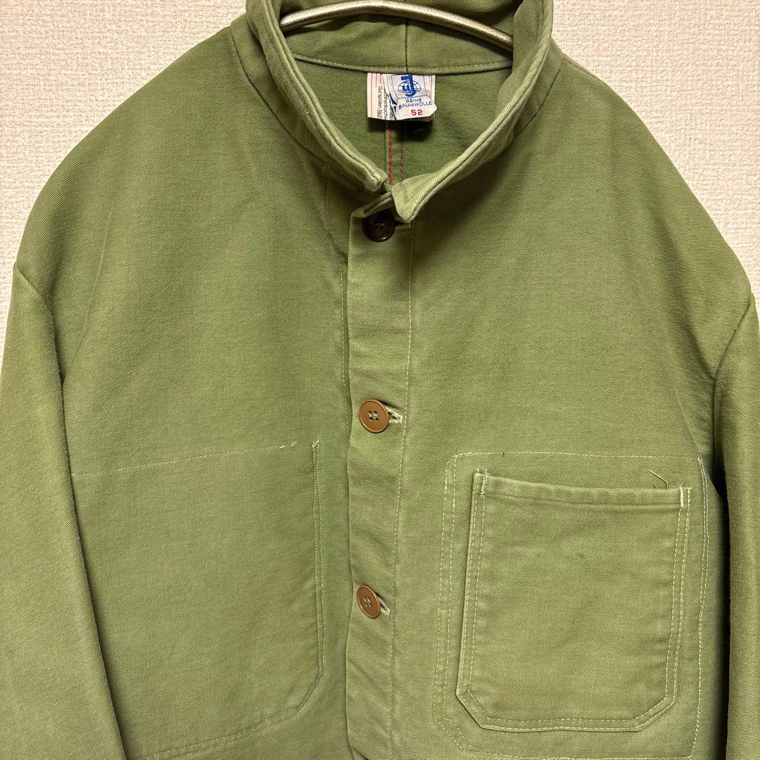 ドイツ製　ユーロ　カバーオール　52 オリーブグリーン