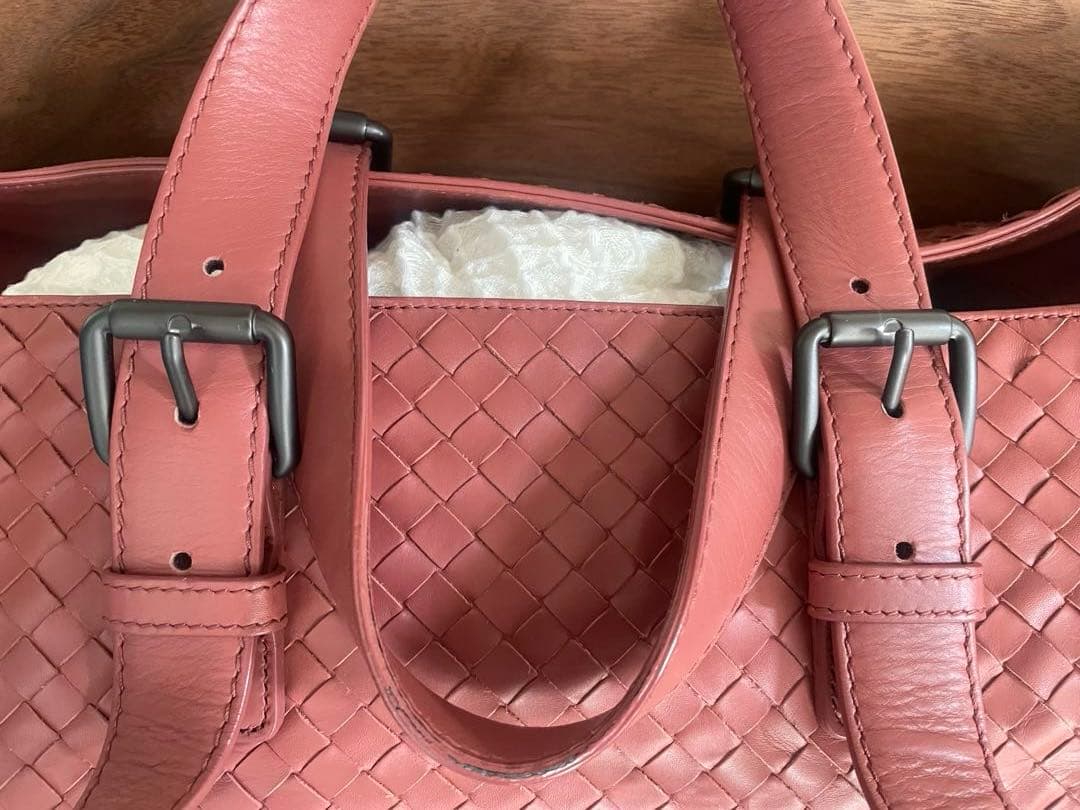 【美品】ボッテガヴェネタ イントレチャート トートバッグ