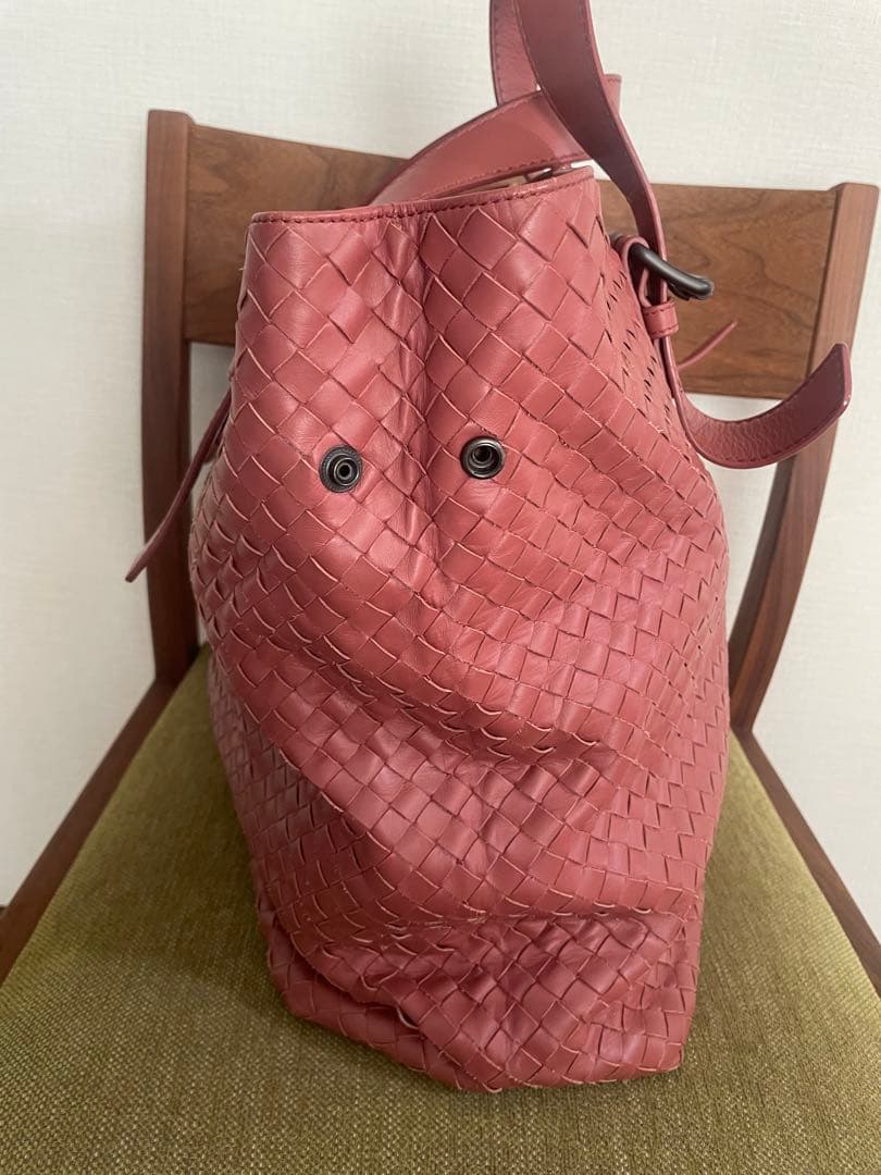 【美品】ボッテガヴェネタ イントレチャート トートバッグ