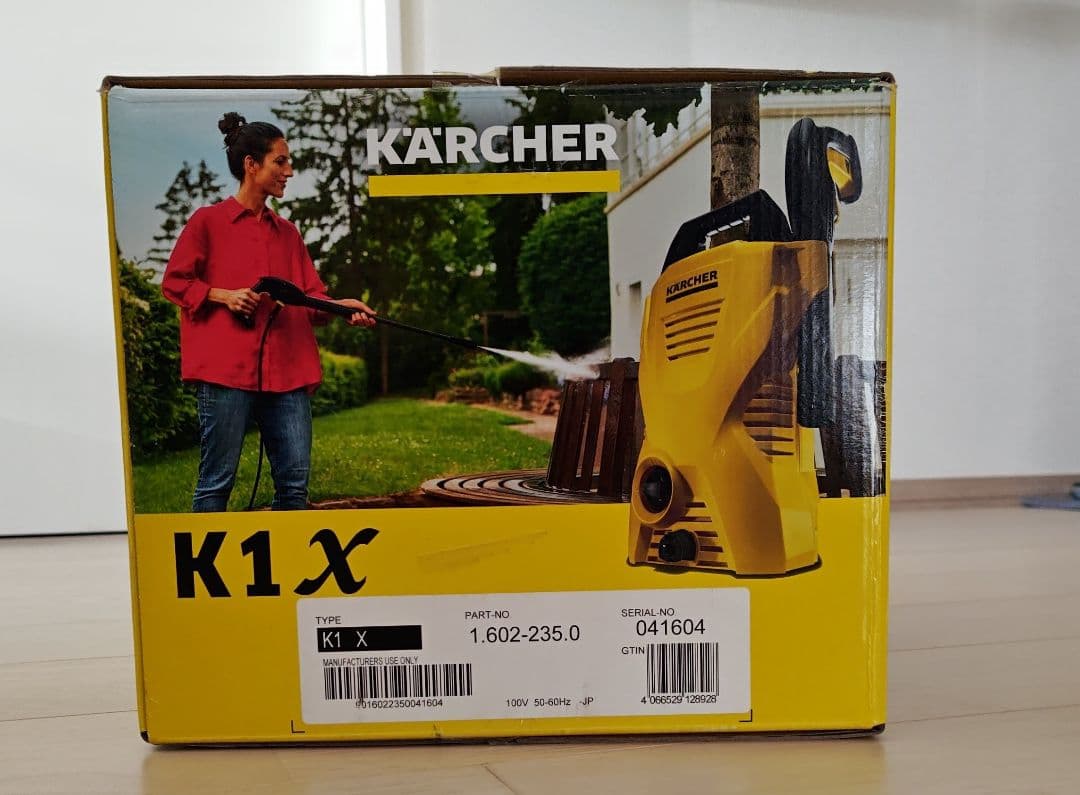 ケルヒャー　家庭用高圧洗浄機　k1X