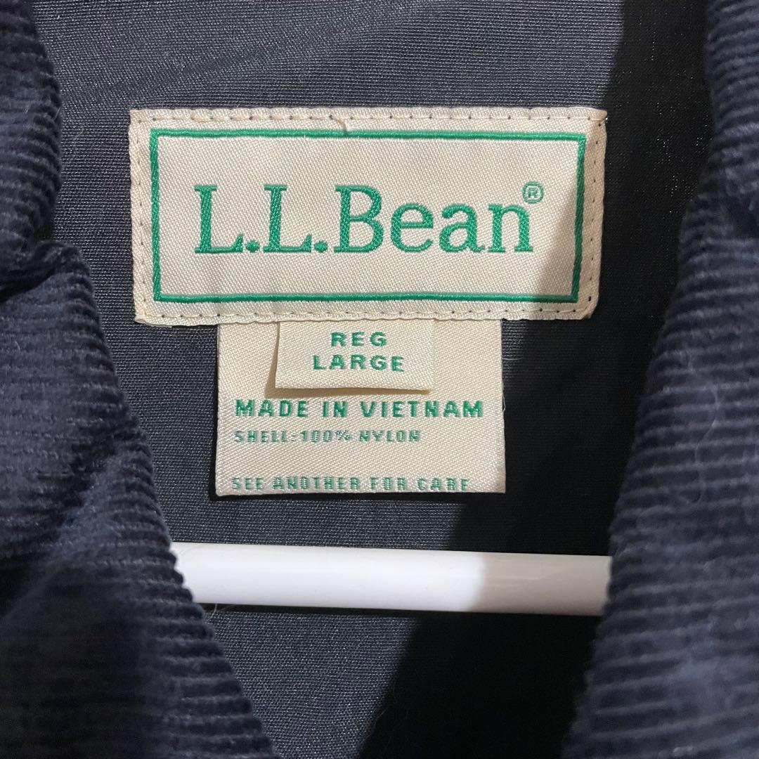 L.L.Bean ブラック フィールドコート ジャケット REG LARGE