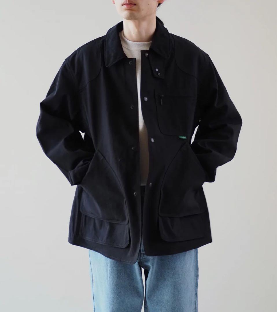 L.L.Bean ブラック フィールドコート ジャケット REG LARGE