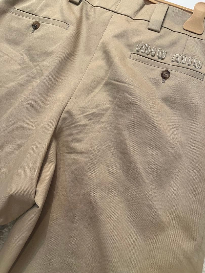 miumiu 22ss レイヤードショートパンツ　prada プラダ