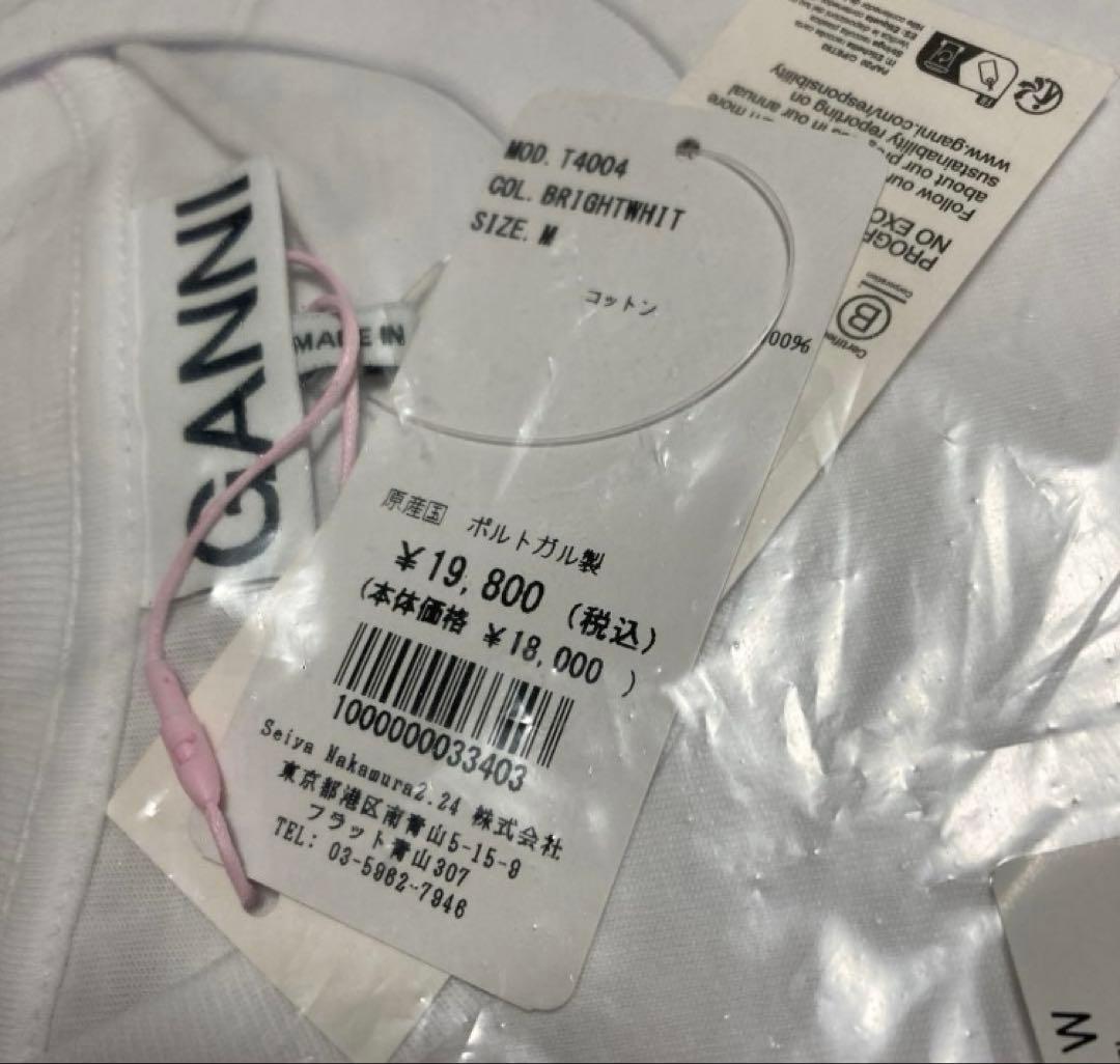 新品タグ付き♡GANNI♡チェリー♡Tシャツ♡Mサイズ