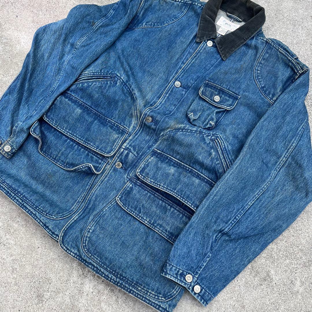 k*t様 80s ラルフローレン　デニム　カバーオール　ヴィンテージ　古着