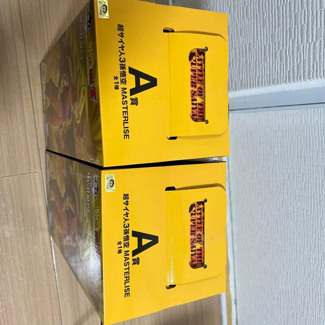 一番くじ　ドラゴンボール超サイヤ人3 孫悟空 A賞 2体セット