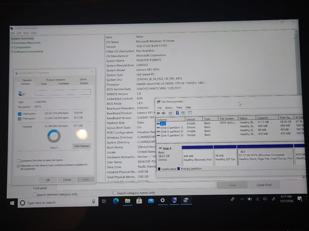 Lenovo Yoga Book（ヨガブック）純正箱・動作確認済み