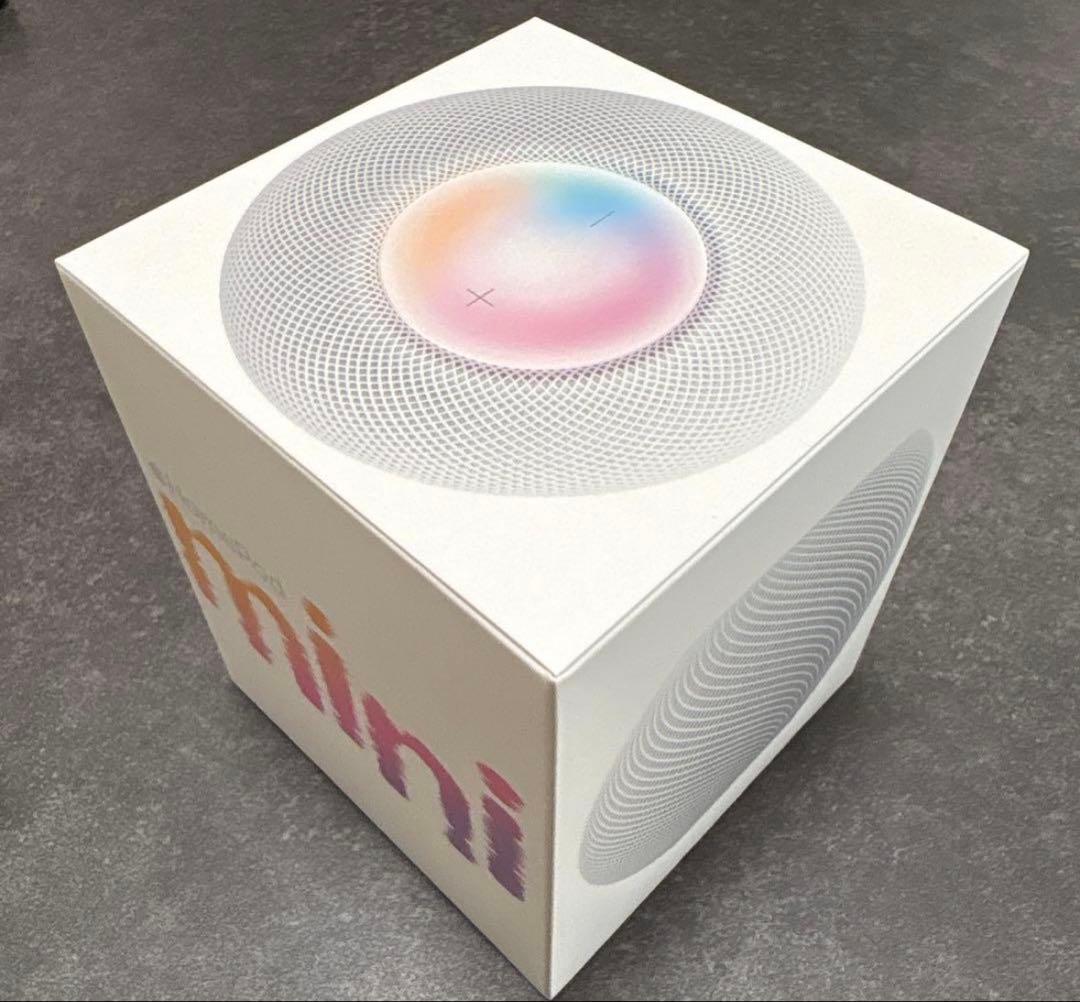 【美品】Apple Pod mini ホワイト　グレー