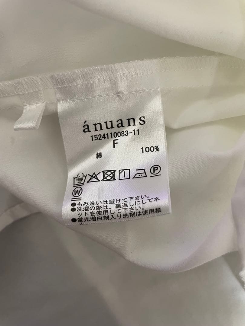 anuans アニュアンス　スタンダードシャツ
