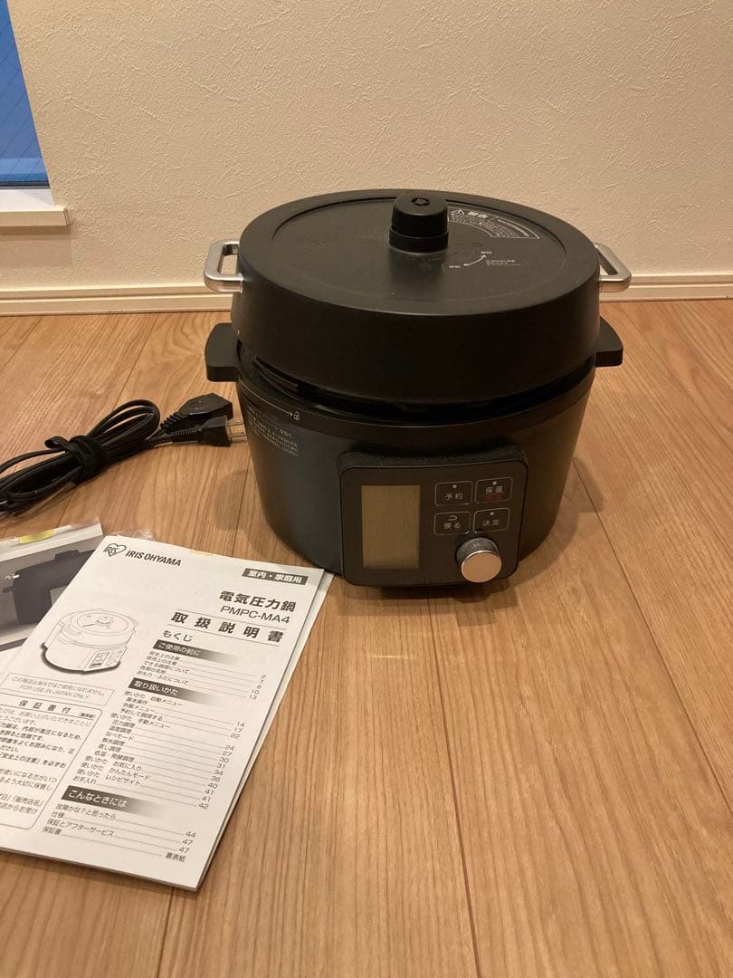 【寒い季節に♪】アイリスオーヤマ 電気圧力鍋 PMPC-MA4（4.0L）