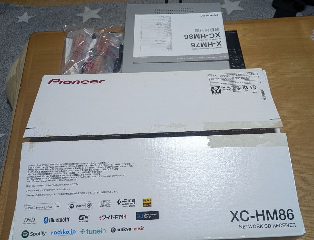 Pioneer　ネットワークCDレシーバー　XC-HM86