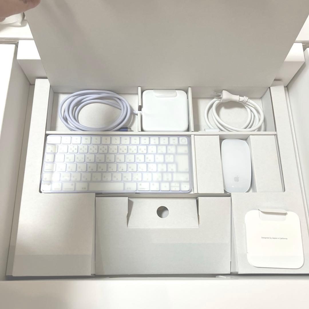 リュウiMac 24 M1 8GB 256GB パープル 美品【アクセ付】