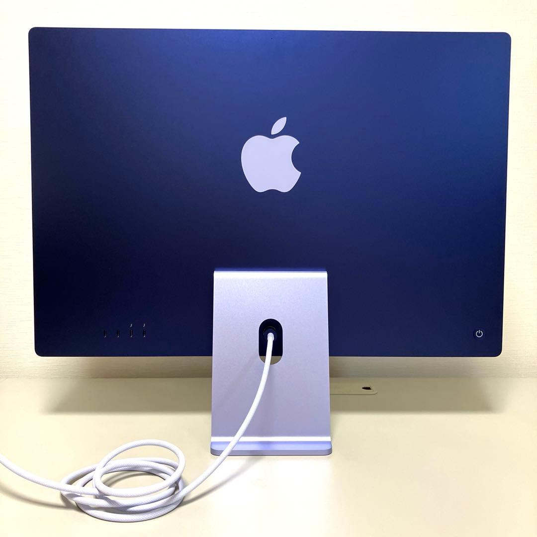 リュウiMac 24 M1 8GB 256GB パープル 美品【アクセ付】